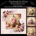 Floral Cloche Jars - 6x6 Version