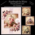 Floral Cloche Jars - 5x7 Version