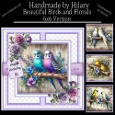 Beautiful Birds and Florals - 6x6 Version
