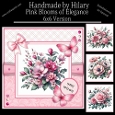 Pink Blooms of Elegance - 6x6 Version