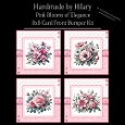 Pink Blooms of Elegance - 8x8 Card Fronts
