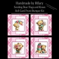 Sending Bear Hugs and Kisses - 8x8 Card Fronts
