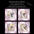 Hummingbird Florals - 8x8 Card Fronts