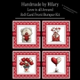 Love is all Around - 8x8 Card Fronts
