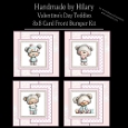Valentines Day Teddies - 8x8 Card Fronts