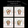 Hedgie Says Hi - 8x8 Card Fronts
