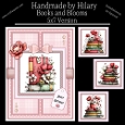 Books and Blooms - 5x7 Version
