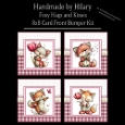 Foxy Hugs and Kisses - 8x8 Card Fronts