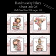 A Sweet Little Girl - 8x8 Card Fronts