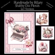 Shabby Chic Florals - 5x7 Version