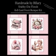 Shabby Chic Florals - 8x8 Card Fronts