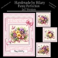 Pansy Perfection - 5x7 Version