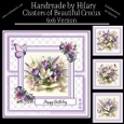 Clusters of Beautiful Crocus - 6x6 Version