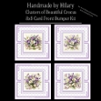 Clusters of Beautiful Crocus - 8x8 Card Fronts