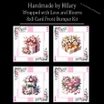 Wrapped with Love and Blooms - 8x8 Card Fronts
