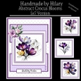 Abstract Crocus Blooms - 5x7 Version