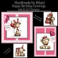 Happy Birthday Greetings - 6x6 and 5x7 Version