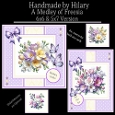 A Medley of Freesia - 6x6 and 5x7 Version