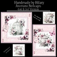 Anemone Birdcages - 6x6 and 5x7 Version