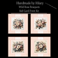 Wild-Rose Bouquets - 8x8 Card Fronts