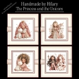 The Princess and the Unicorn - 8x8 Card Fronts