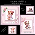 Baby Bear Girl - 6x6 and 5x7 Version