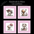 Cats and Kisses - 8x8 Card Fronts