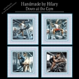 Down at the Gym - 8x8 Card Fronts