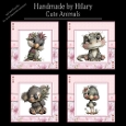 Cute Animals - 8x8 Card Fronts