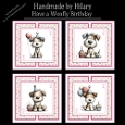 Have a Woofly Birthday - 8x8 Card Fronts
