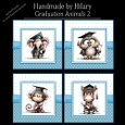 Graduation Animals 2 - 8x8 Card Fronts
