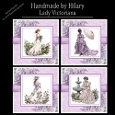 Lady Victoriana - 8x8 Card Fronts