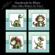Dino-Mite Wishes for You 1 - 8x8 Card Fronts