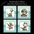Dino-Mite Wishes for You 2 - 8x8 Card Fronts