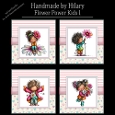 Flower Power Kids 1 - 8x8 Card Fronts