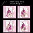 Floral Mannequins 1 - 8x8 Card Fronts