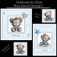 Beary Special Greetings 2 - 6x6 and 5x7 Version