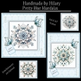 Pretty Blue Mandalas - 6x6 and 5x7