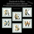 Daffodil Monogram Collection 8x8 Card Fronts