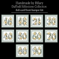Daffodil Milestone Collection 8x8 Card Fronts