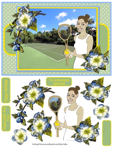 Lady Tennis Player