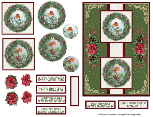 Robin Bauble Wreaths