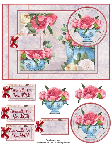 Bunches of Peonies