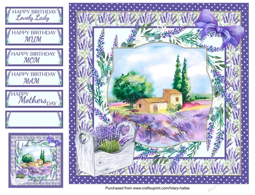 A House In Provence 8x8