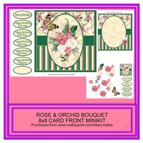 Rose & Orchid Bouquet