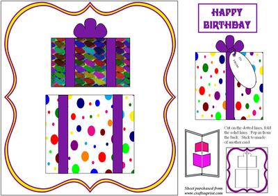 Birthday Presents Pop-up