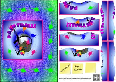 Paintball Spiral Wavy Sidestacker
