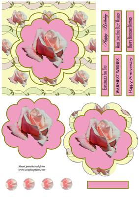 Pale Pink Rose Pyramid
