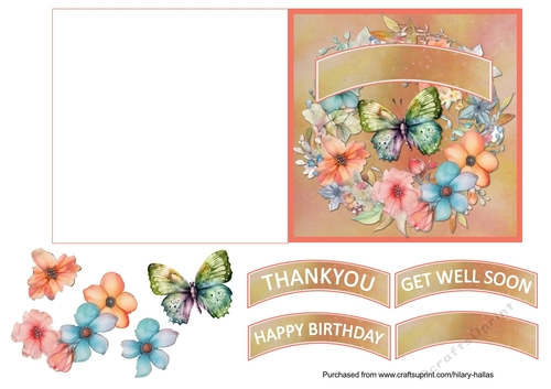 Pretty Floral Wreath