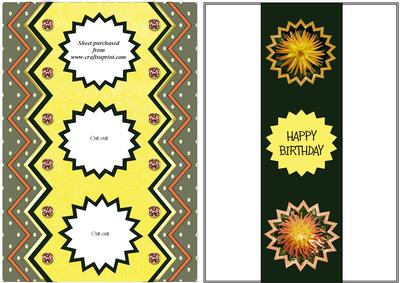Dahlia Stars Happy Birthday